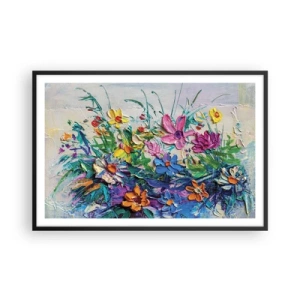 Poster în ramă neagră - Nu este deloc o natură moartă - 91x61 cm