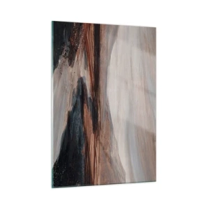 Tablou pe sticlă -  Valea liniștită - 50x70 cm