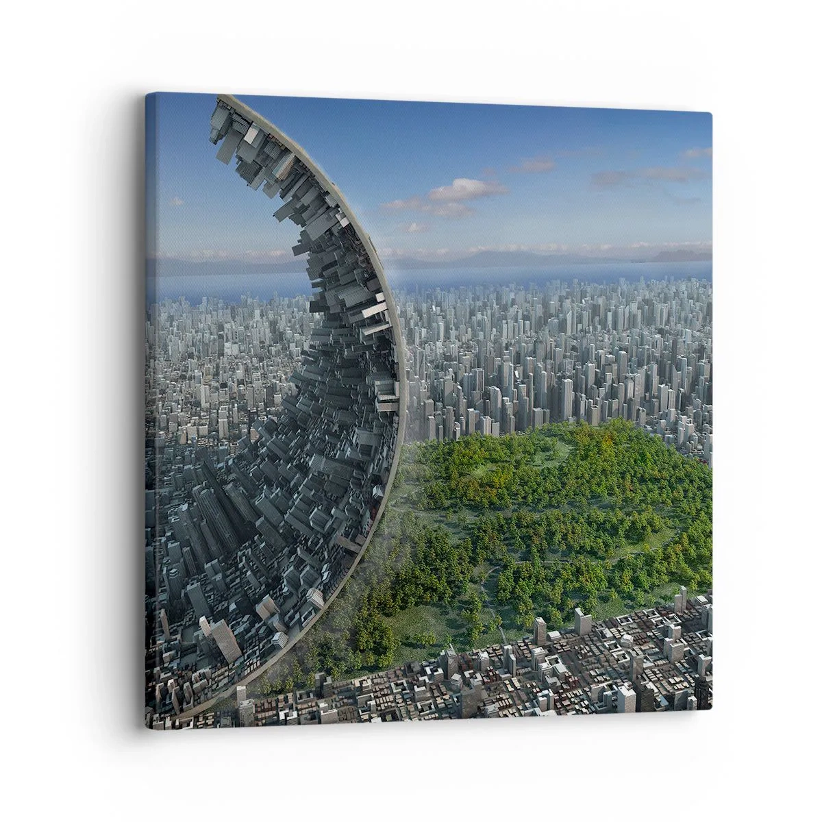 Tablou pe pânză - Natura este eternă - 30x30 cm