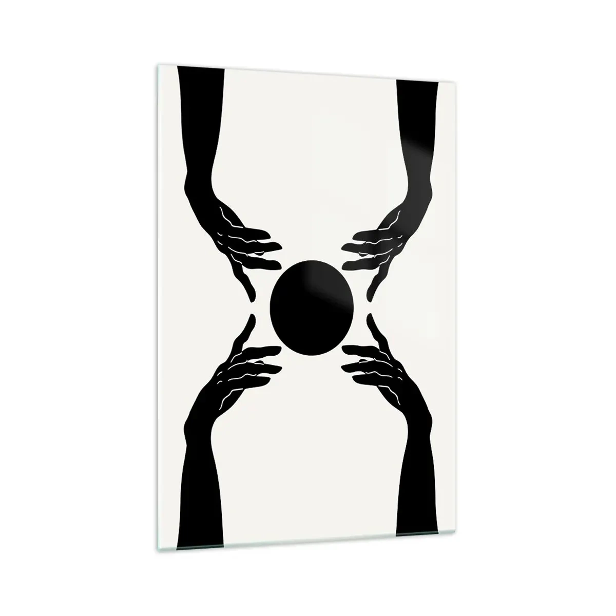 Tablou pe sticlă - Semnul secret - 70x100 cm