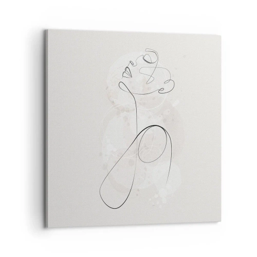 Tablou pe pânză - Spirala frumuseții - 60x60 cm
