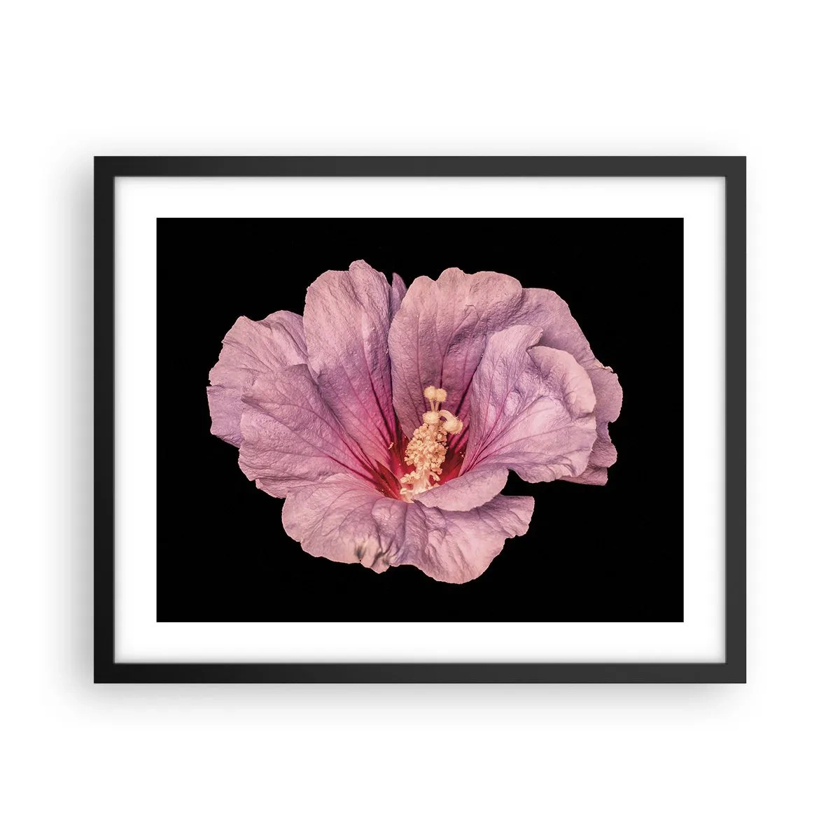 Poster în ramă neagră - Direct la inimă - 50x40 cm