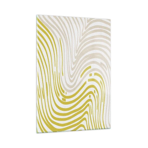 Tablou pe sticlă - Compoziție cu cambrare ușoară - 50x70 cm