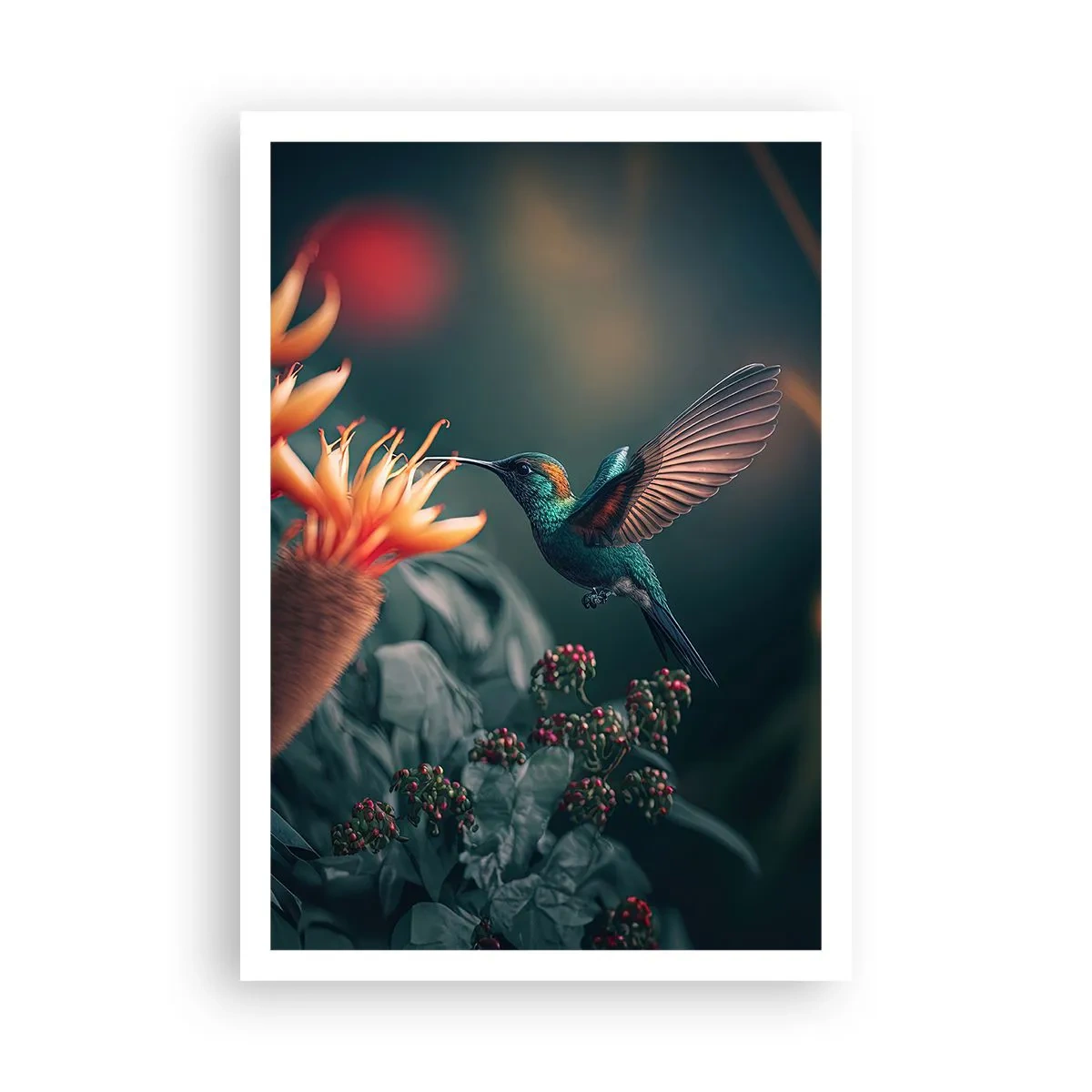 Poster - Viață cu adevărat colorată - 70x100 cm