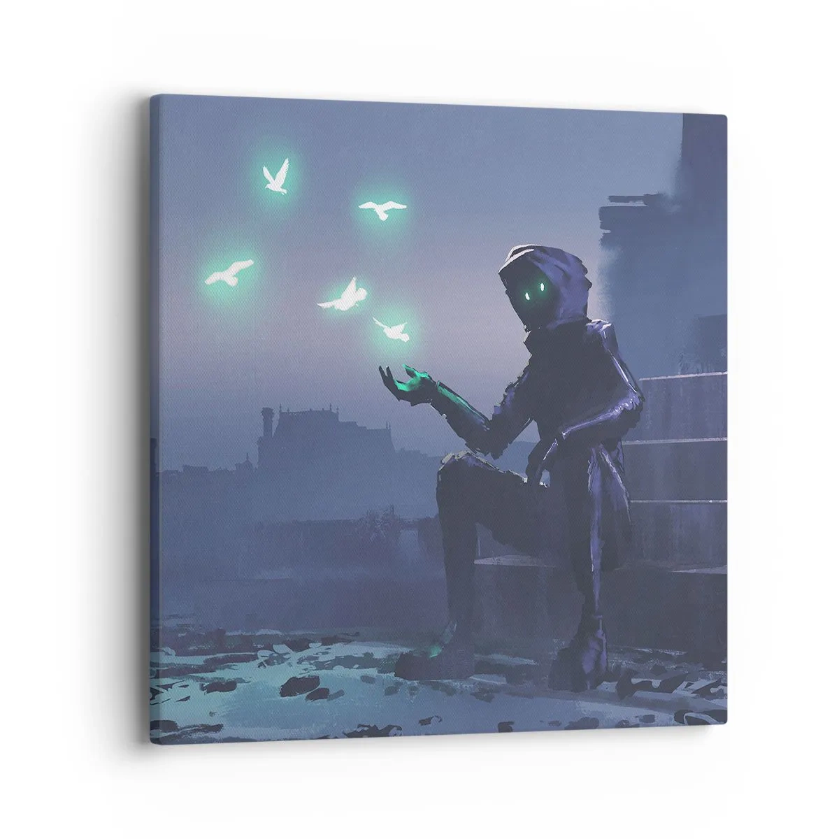 Tablou pe pânză - Viața se va întoarce - 40x40 cm