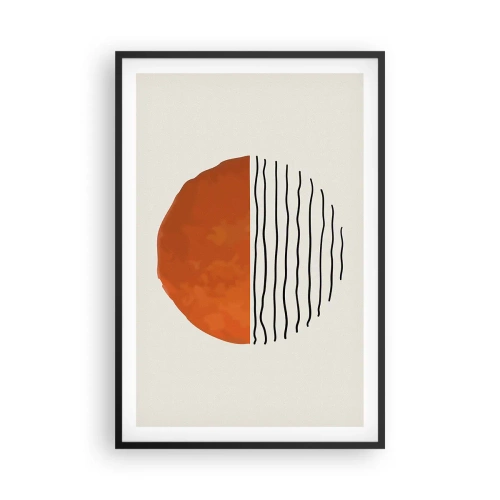 Poster în ramă neagră - În stil japonez - 61x91 cm