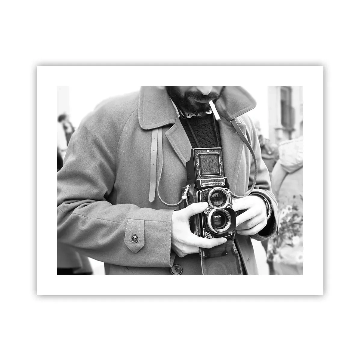 Poster - În stilul retro - 50x40 cm