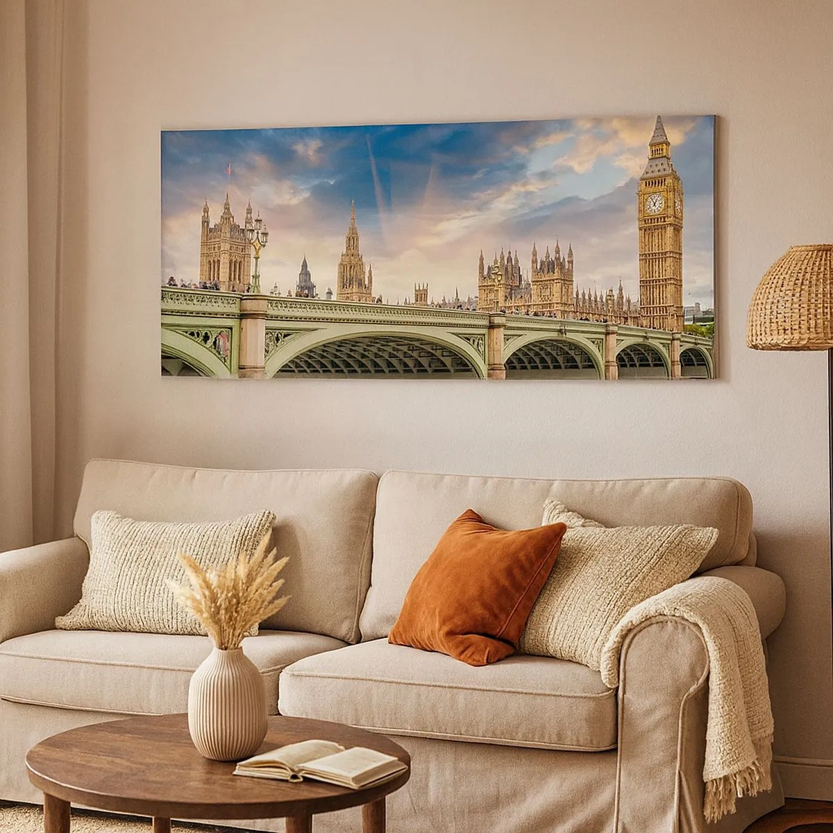 Tablou pe pânză - Timpul s-a oprit în Imperiu - 100x40 cm