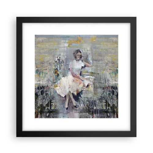 Poster în ramă neagră - Clasică și modernă - 30x30 cm