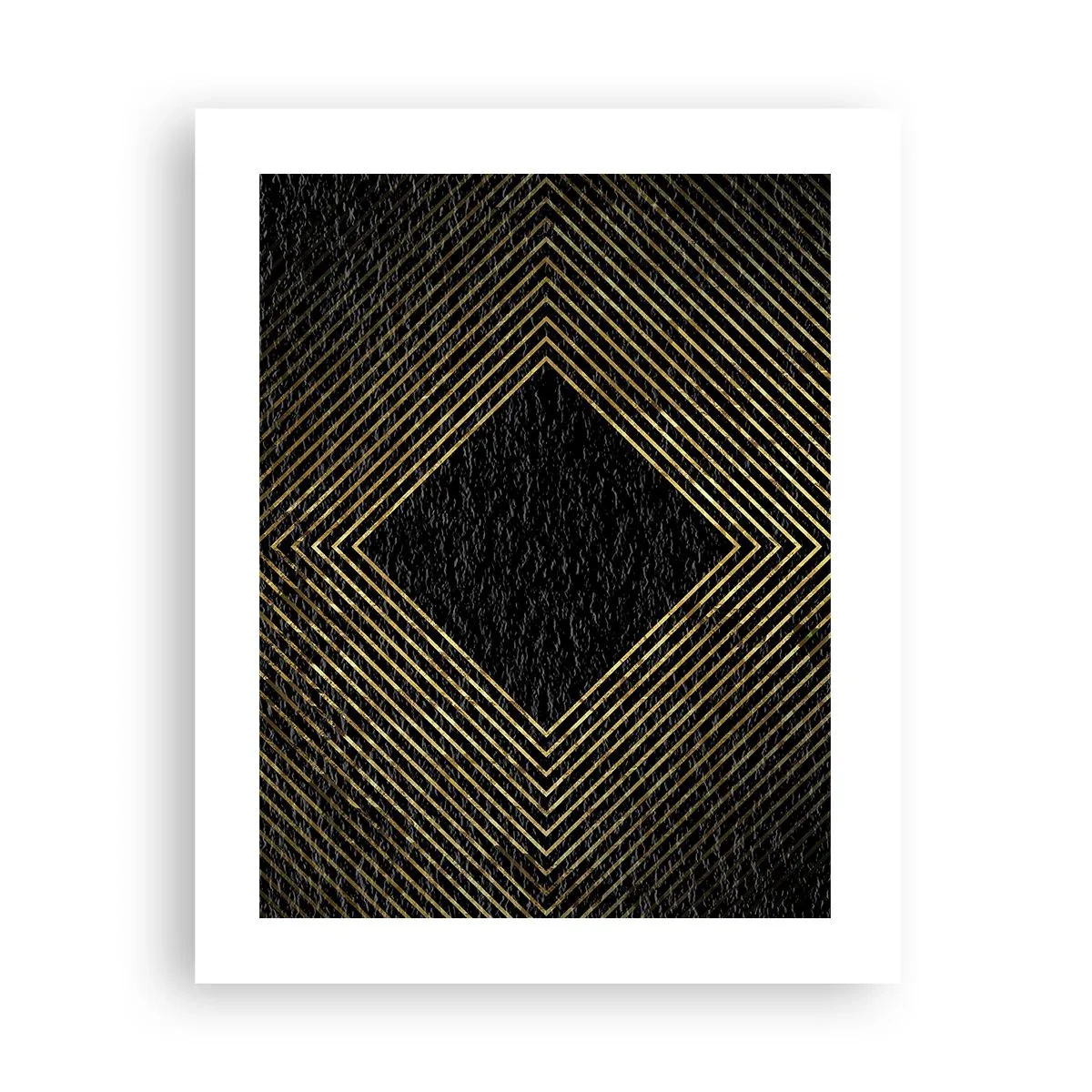 Poster - Geometrie în stil glamour - 40x50 cm