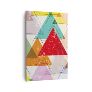 Tablou pe pânză - Trei câte trei - 80x120 cm