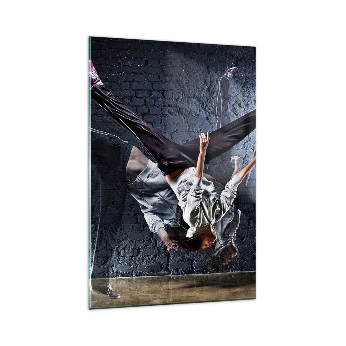 Tablou pe sticlă - Steaua străzii - 80x120 cm