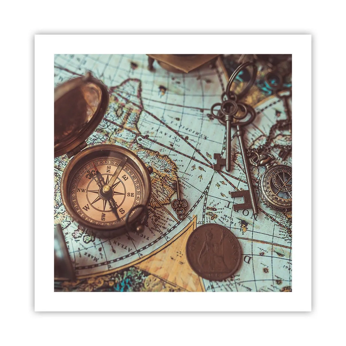 Poster - Pentru aventurierul din tine - 50x50 cm