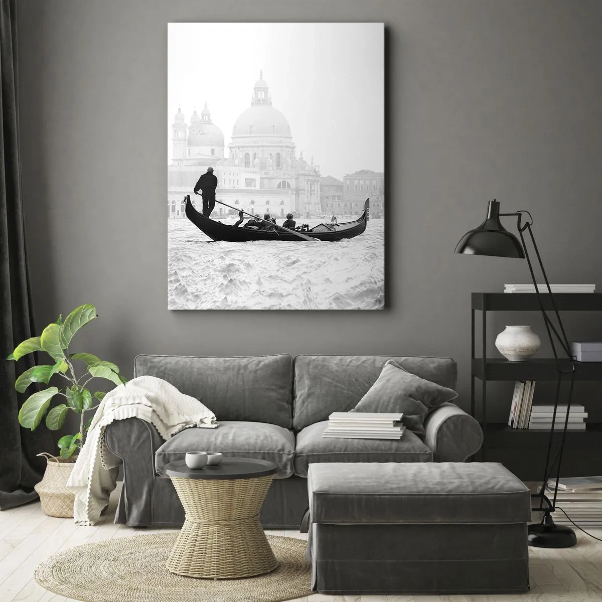 Tablou pe pânză - O călătorie la sursa frumuseții - 65x120 cm