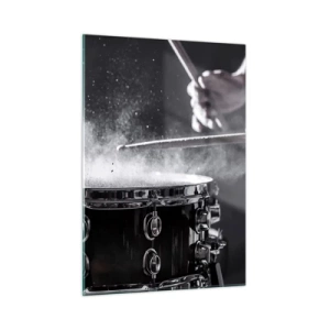 Tablou pe sticlă - Pulsul muzicii - 50x70 cm