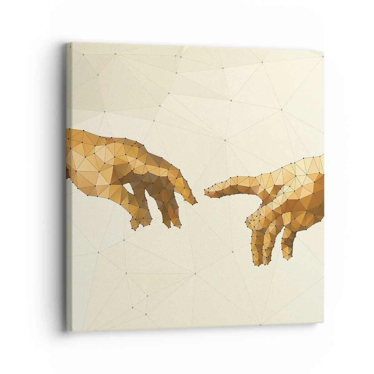 Tablou pe pânză - Geometrie divină - 30x30 cm