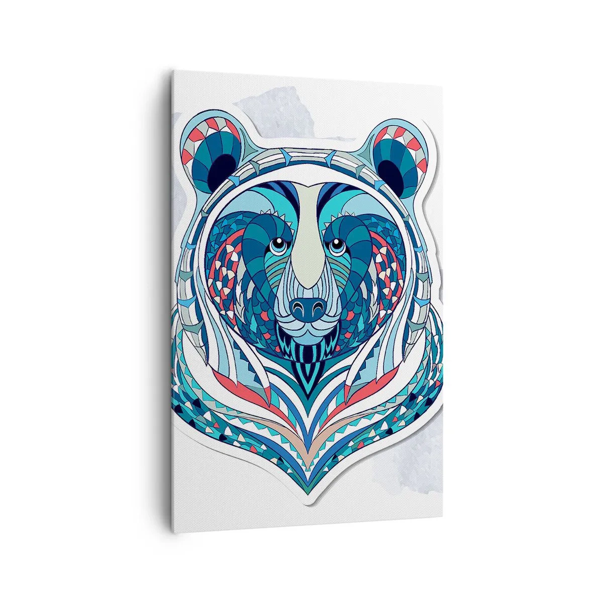 Tablou pe pânză - Trăiască Groenlanda! - 80x120 cm