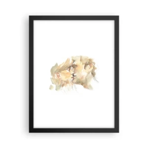 Poster în ramă neagră - Jumătatea găsită? - 30x40 cm