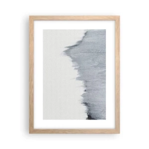 Poster în ramă de stejar deschis - Înregistrare secretă - 30x40 cm