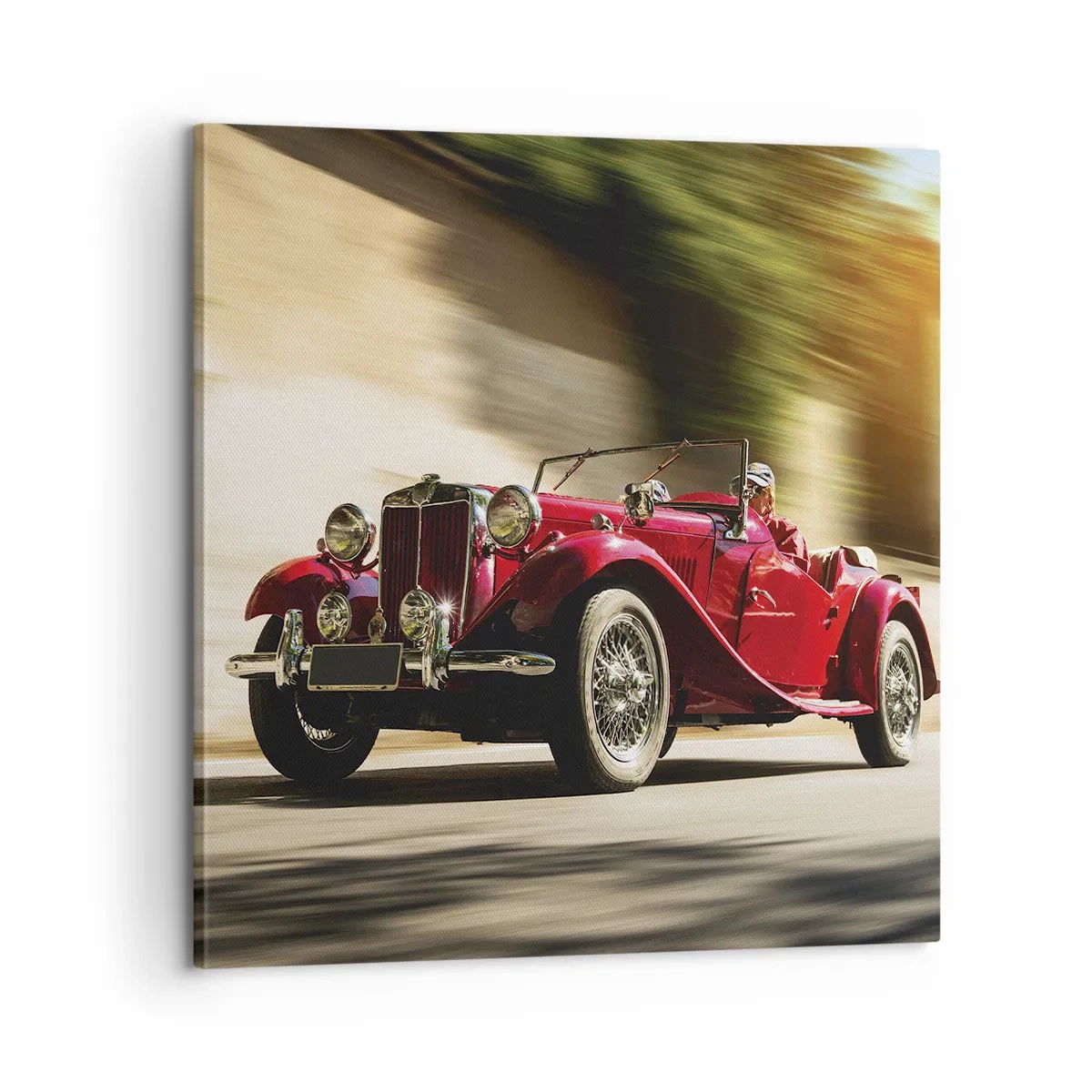 Tablou pe pânză - Mai frumoasă decât Nike din Samothrace - 60x60 cm