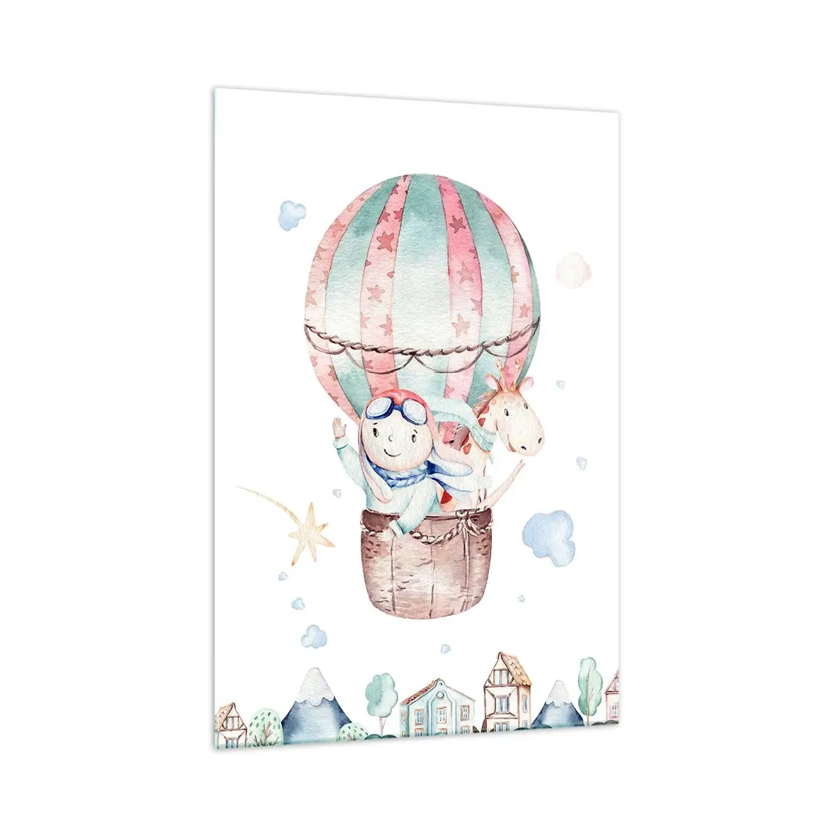 Tablou pe sticlă - Ne vom întoarce în curând! - 70x100 cm