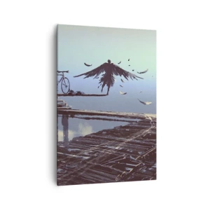 Tablou pe pânză - Icarus veșnic viu - 70x100 cm
