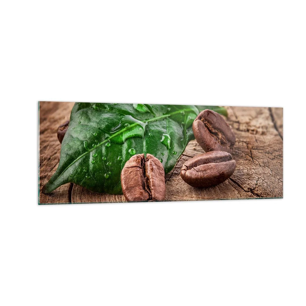Tablou pe sticlă - Cea mai adevărată și închisă la culoare - 140x50 cm