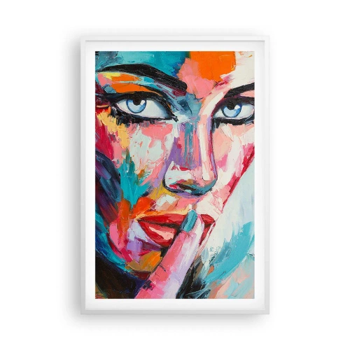 Poster în ramă albă - Primul nostru secret - 61x91 cm