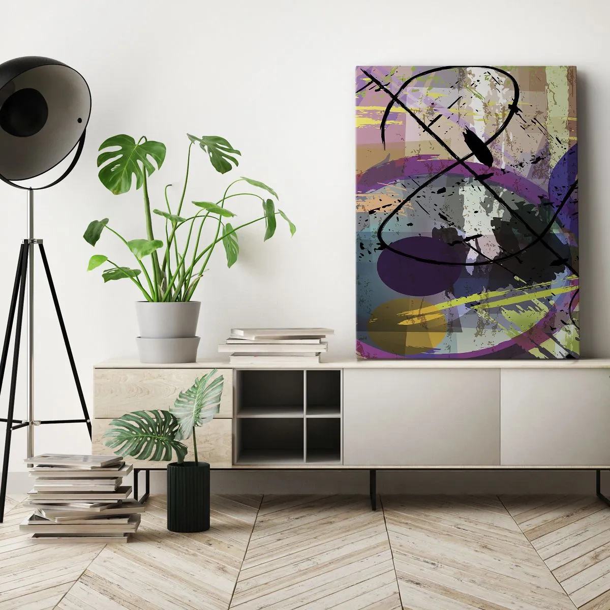 Tablou pe pânză - Poate fi drept sau de jur împrejur - 50x70 cm