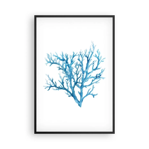 Poster în ramă neagră - Filigranul marin - 61x91 cm