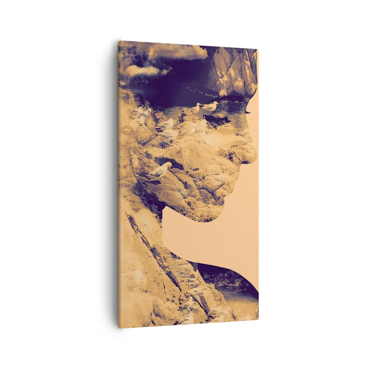 Tablou pe pânză - Frumoasă prin natura - 55x100 cm