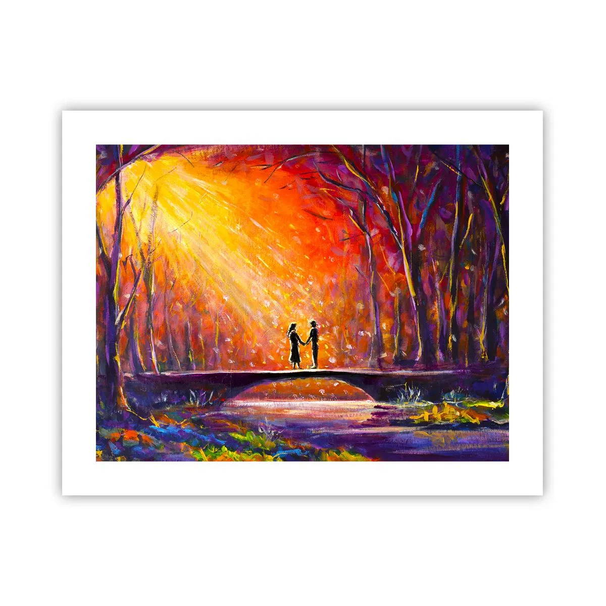 Poster - Și cerul îi iubește - 50x40 cm