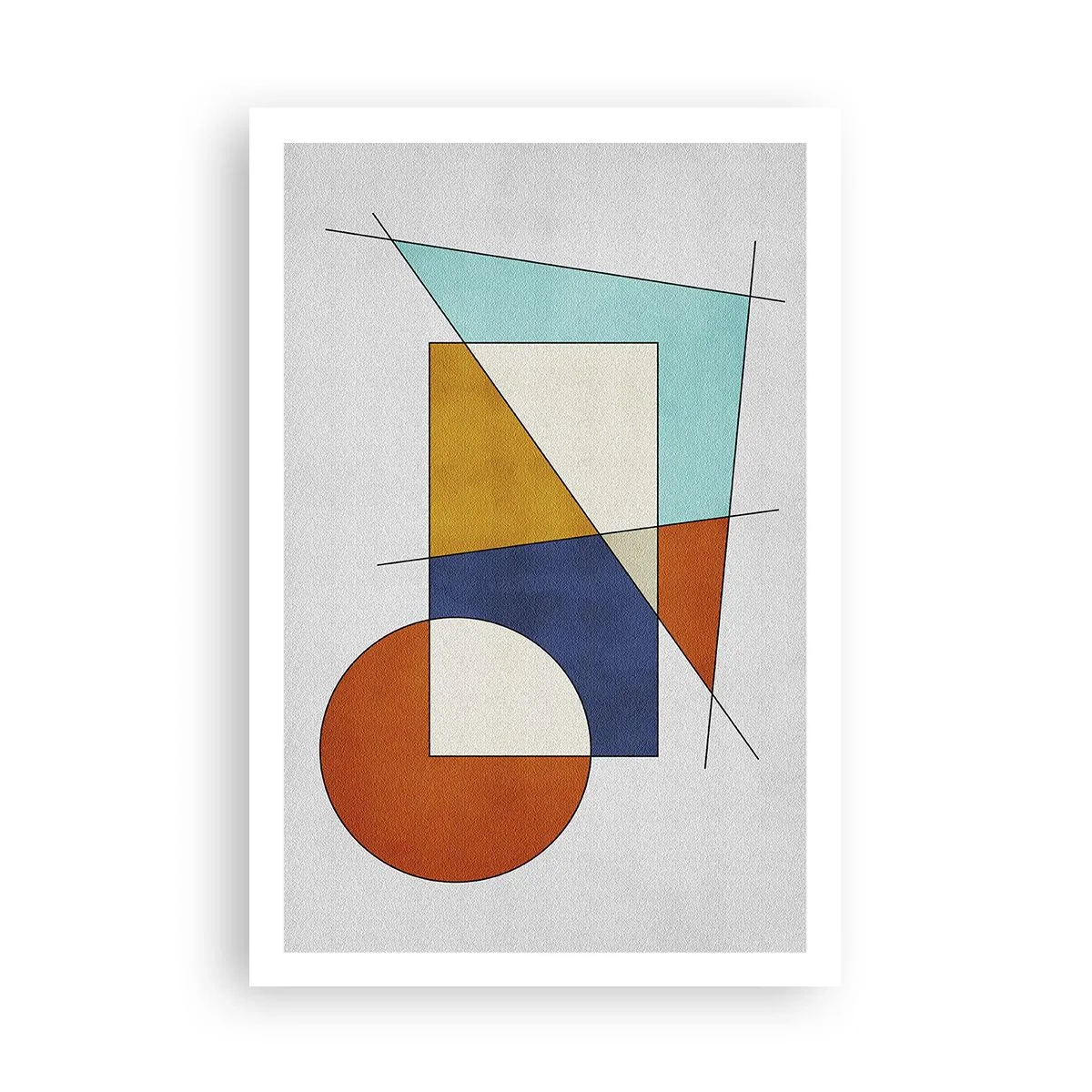 Poster - Abstracție: distracție modernistă - 61x91 cm