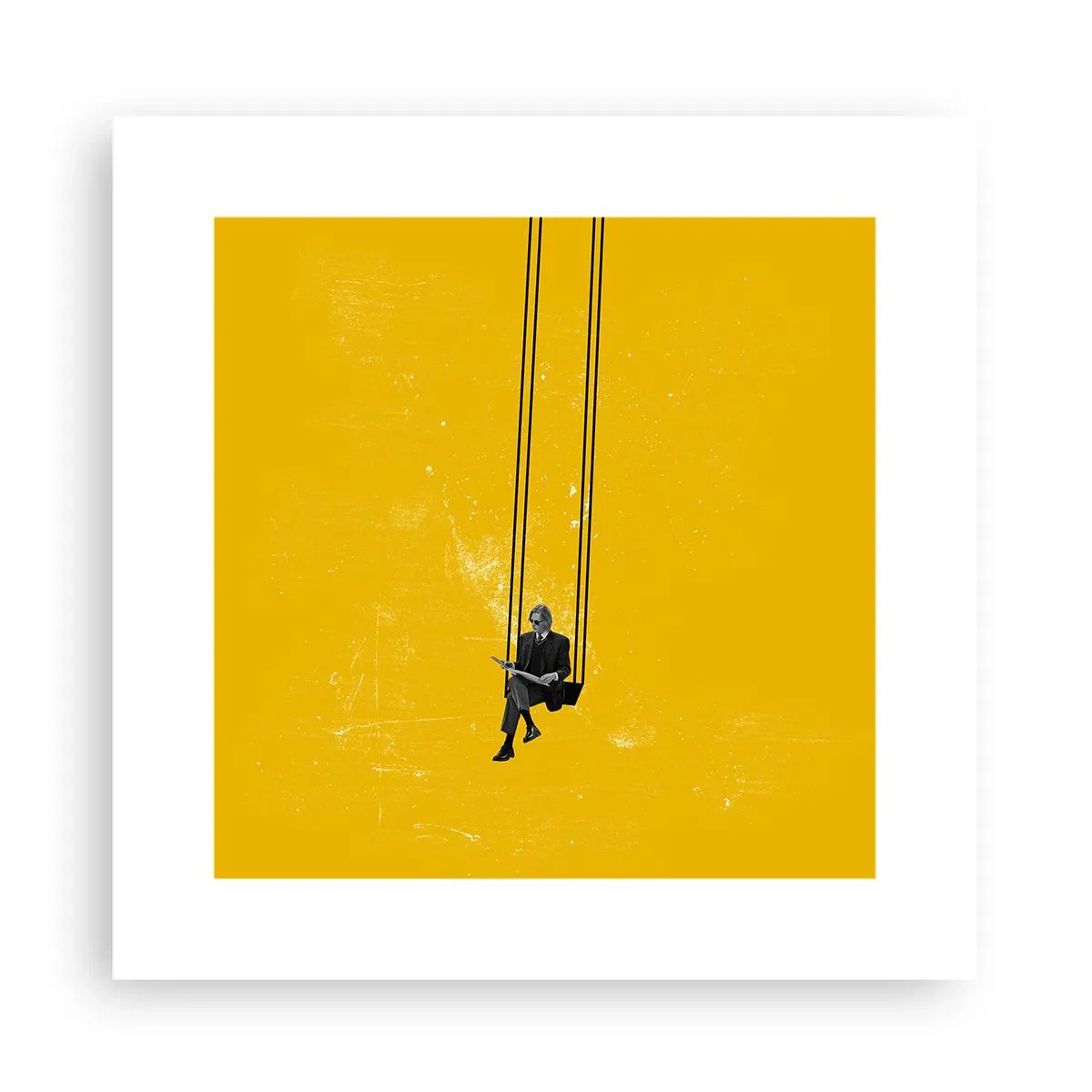 Poster - O zi ca oricare alta - 30x30 cm