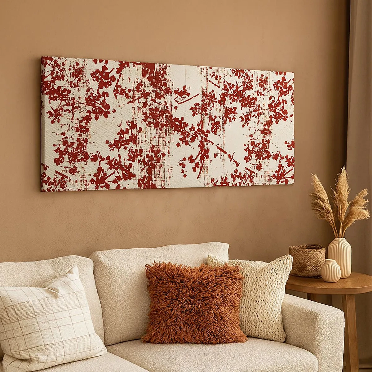 Tablou pe pânză - Ca un percal vechi - 100x40 cm