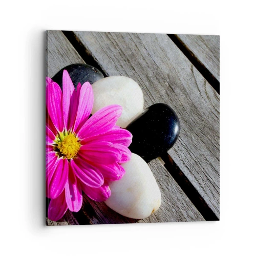 Tablou pe pânză - Odihnă pe dig - 70x70 cm