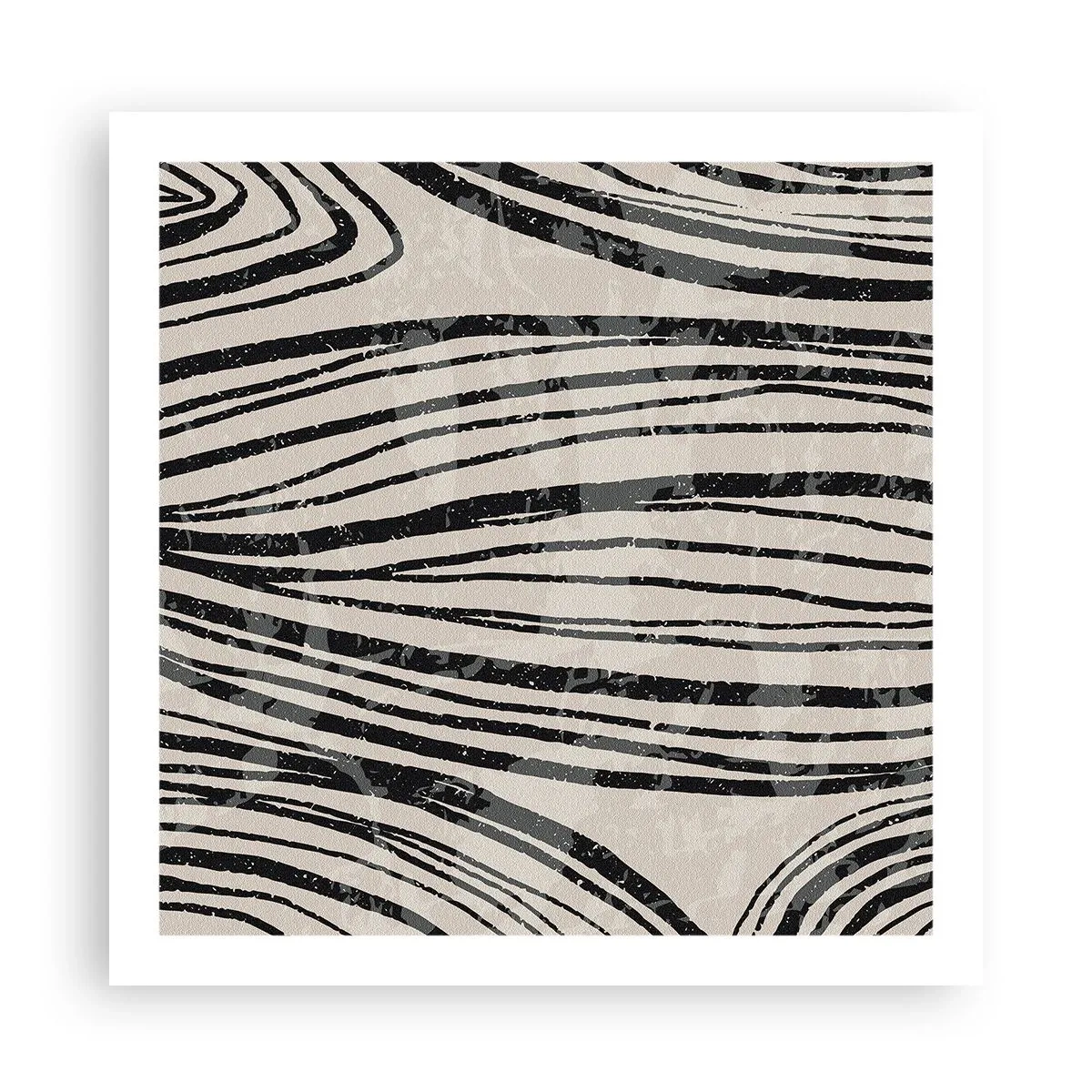 Poster - Deversare de linii - 60x60 cm