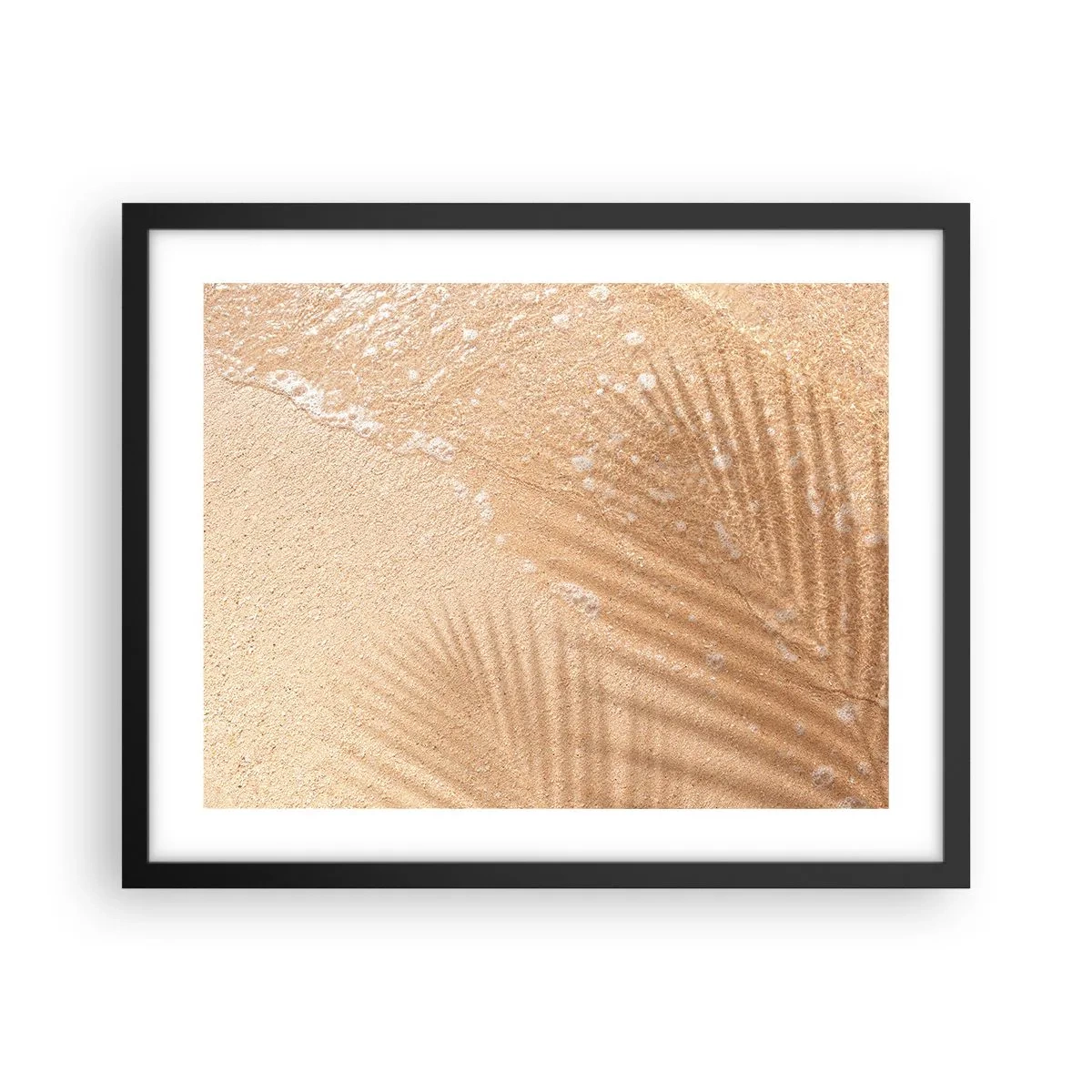 Poster în ramă neagră - Umbra unei veri fierbinți - 50x40 cm