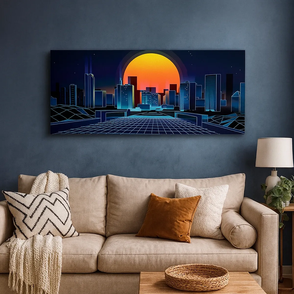 Tablou pe pânză - Încă mai vrei să ajungi la lumea reală? - 30x30 cm