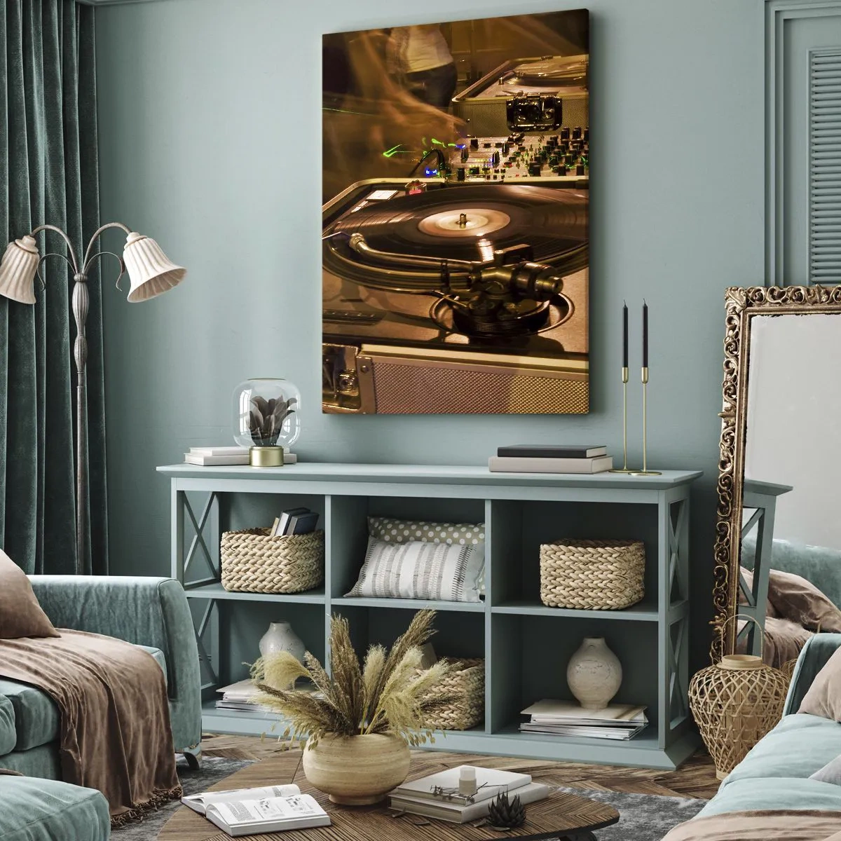 Tablou pe pânză - Simți această putere? - 55x100 cm