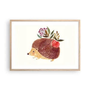 Poster în ramă de stejar deschis - Și tu deja mă placi - 70x50 cm