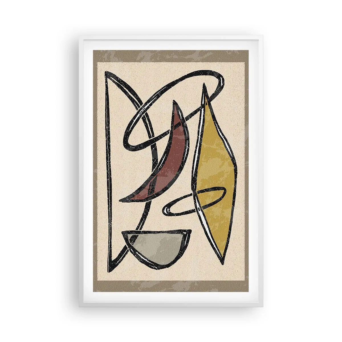 Poster în ramă albă - Vertical și orizontal - 61x91 cm