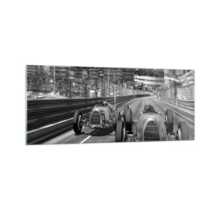 Tablou pe sticlă - A fost odată ca niciodată în Monte Carlo - 100x40 cm