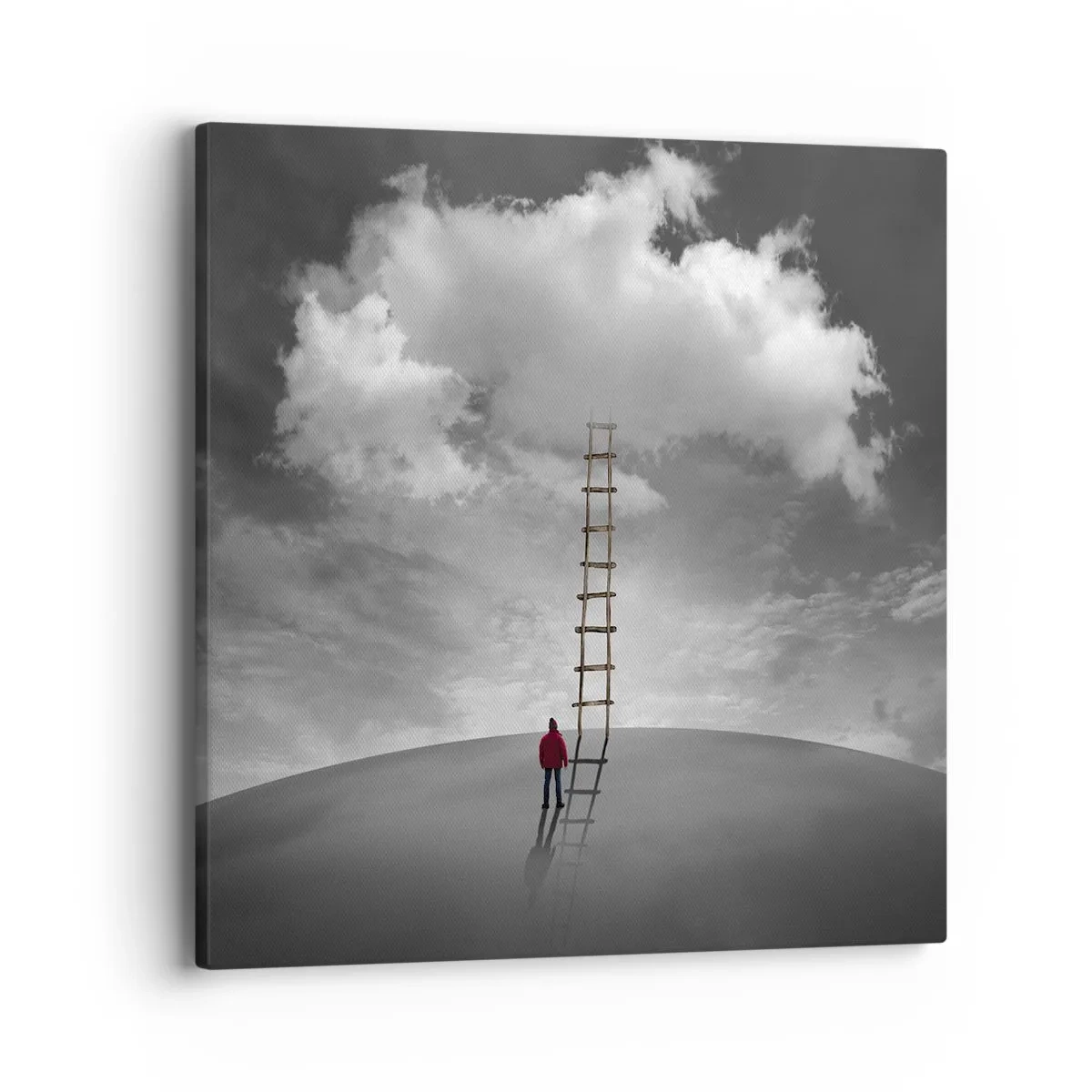 Tablou pe pânză - Orice este posibil - 40x40 cm