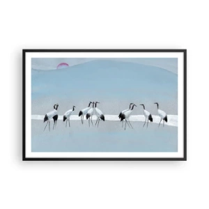 Poster în ramă neagră - După o zi fierbinte - 91x61 cm