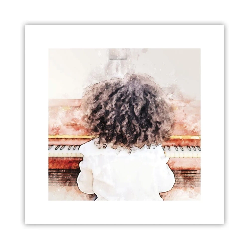 Poster - Într-o lume a muzicii - 30x30 cm