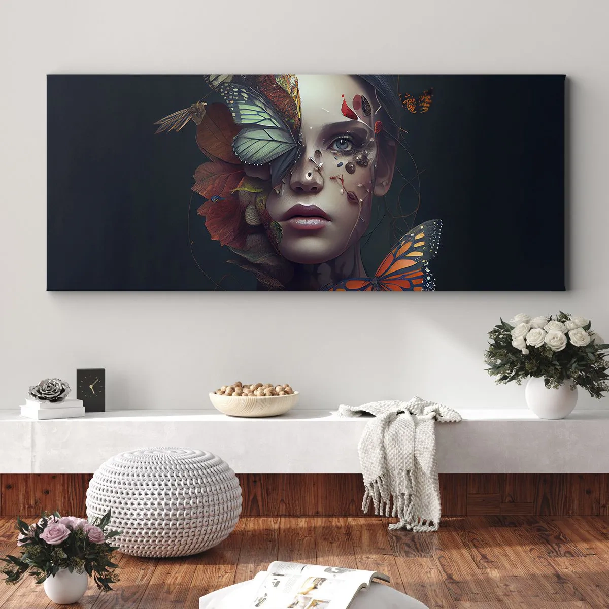 Tablou pe pânză - Transformare minunată - 100x40 cm