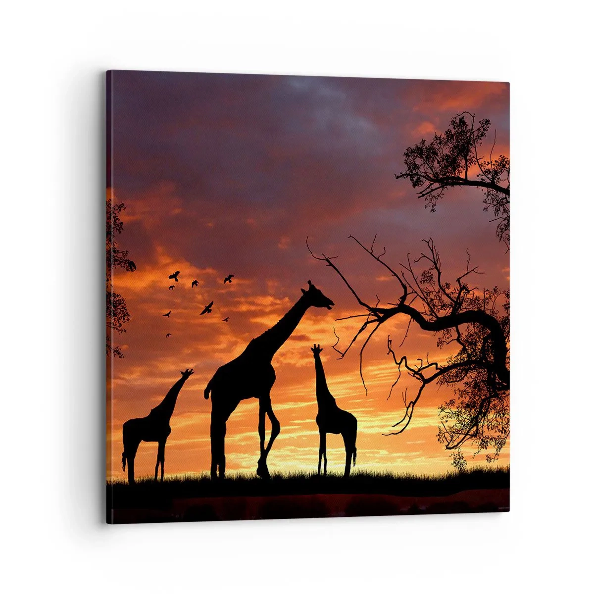 Tablou pe pânză - O mică cină cu cei dragi - 70x70 cm