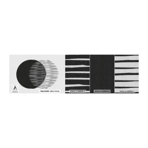 Mostră tapet Premium Sand - Alter ego-ul său - Soare, Rotile, Boho - 100x30 cm