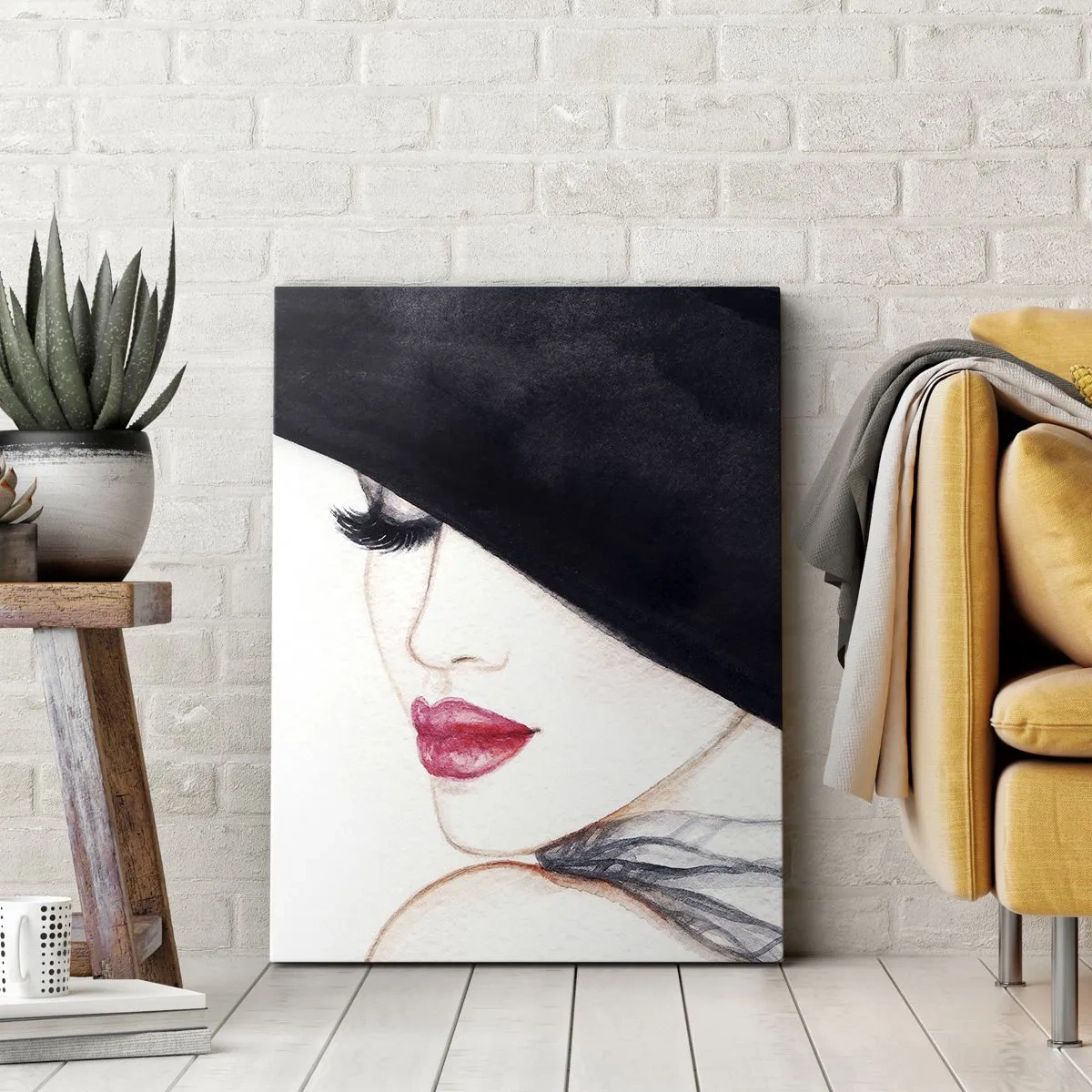 Tablou pe pânză - Eleganță și senzualitate - 50x70 cm